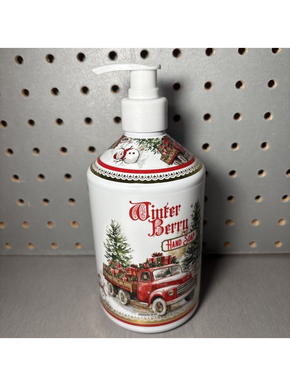 Home & Body Happy & Winter Berry Holiday Hand Soap 21.5 oz Christmas Wash